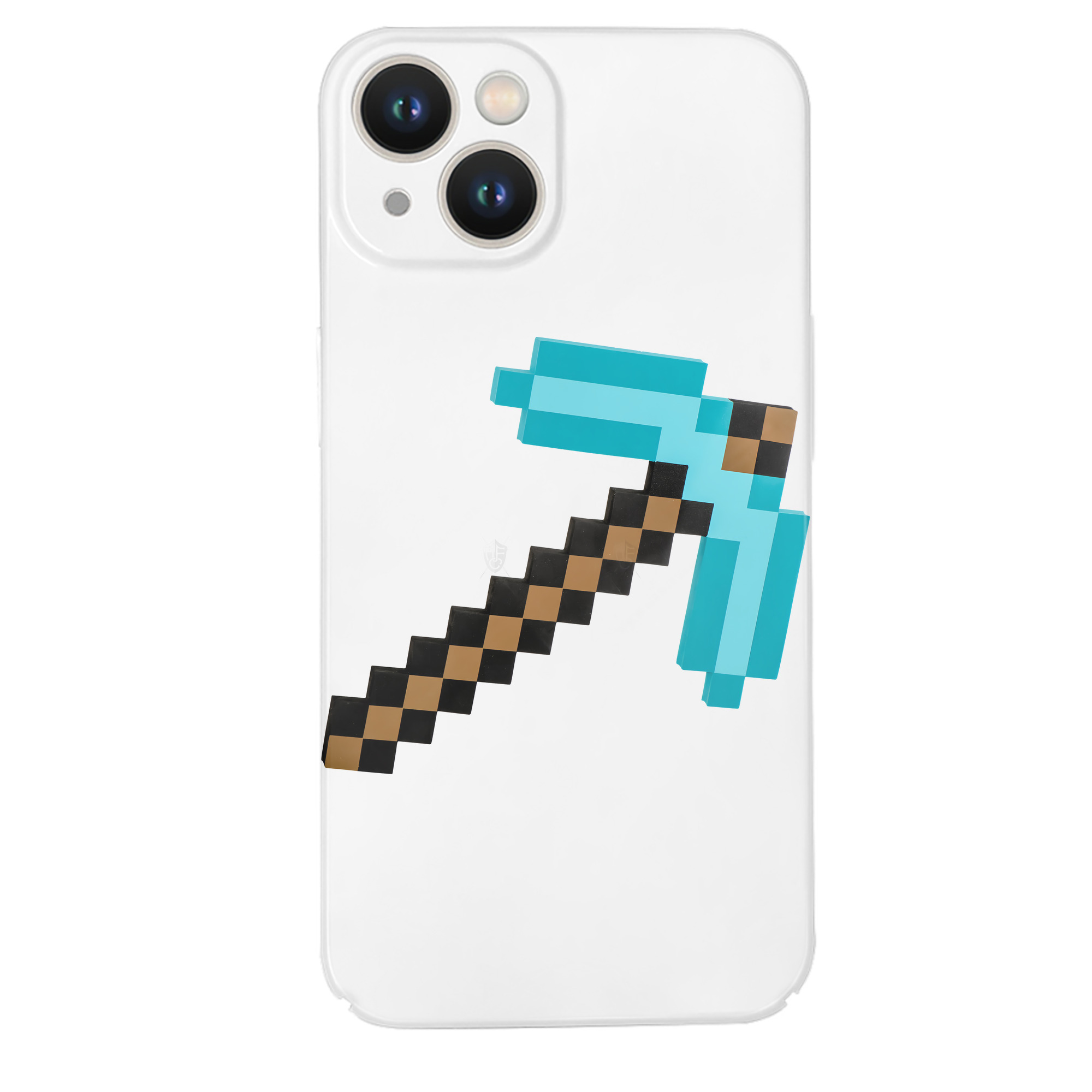 （画像用） マインクラフト ブロックの世界 Minecraft MC Block world 【iPhone 14シリーズ対応】ハードケース